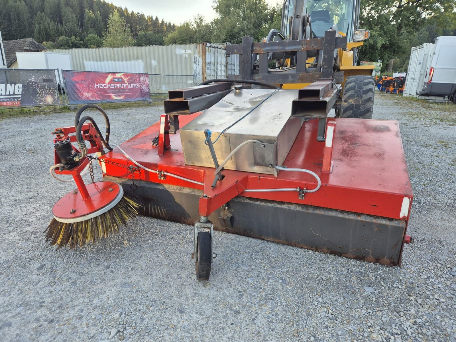 Kehrmaschine Türe ait Eco Kehrmaschine Stapler Radlader Bema Tuchel, Gebrauchtmaschine içinde Aigen-Schlägl (resim 1)