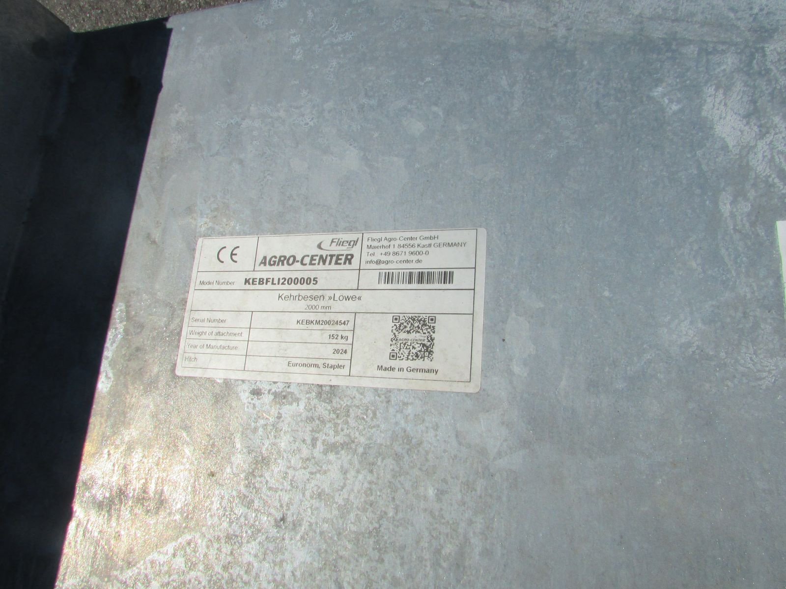 Kehrmaschine of the type Fliegl Löwe 2m, Gebrauchtmaschine in Saxen (Picture 9)