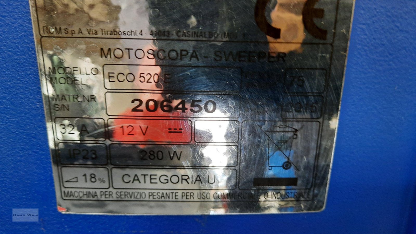 Kehrmaschine des Typs Iseki ECO 520 E, Gebrauchtmaschine in Antdorf (Bild 8)