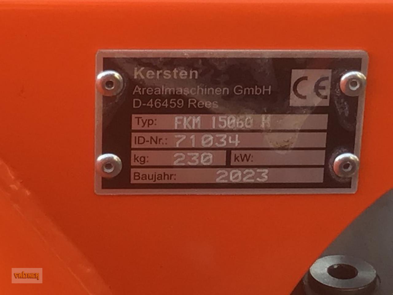 Kehrmaschine des Typs Kersten FKM 15060 H, Gebrauchtmaschine in Büchlberg (Bild 6)