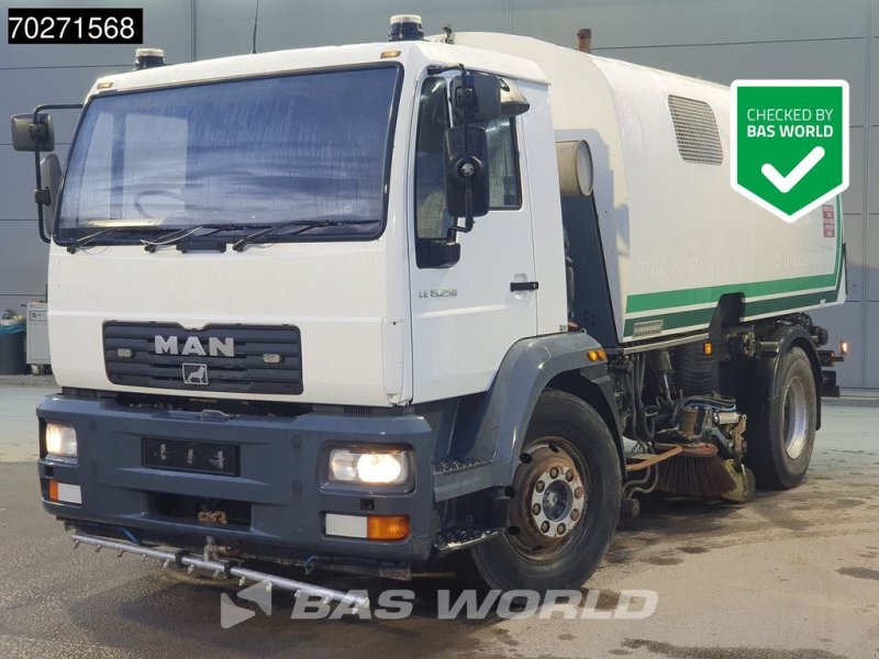 Kehrmaschine del tipo MAN LE 15.250 4X2 Eurovoirie Sweeper Manual Steelsuspension Euro 3, Gebrauchtmaschine In Veghel
