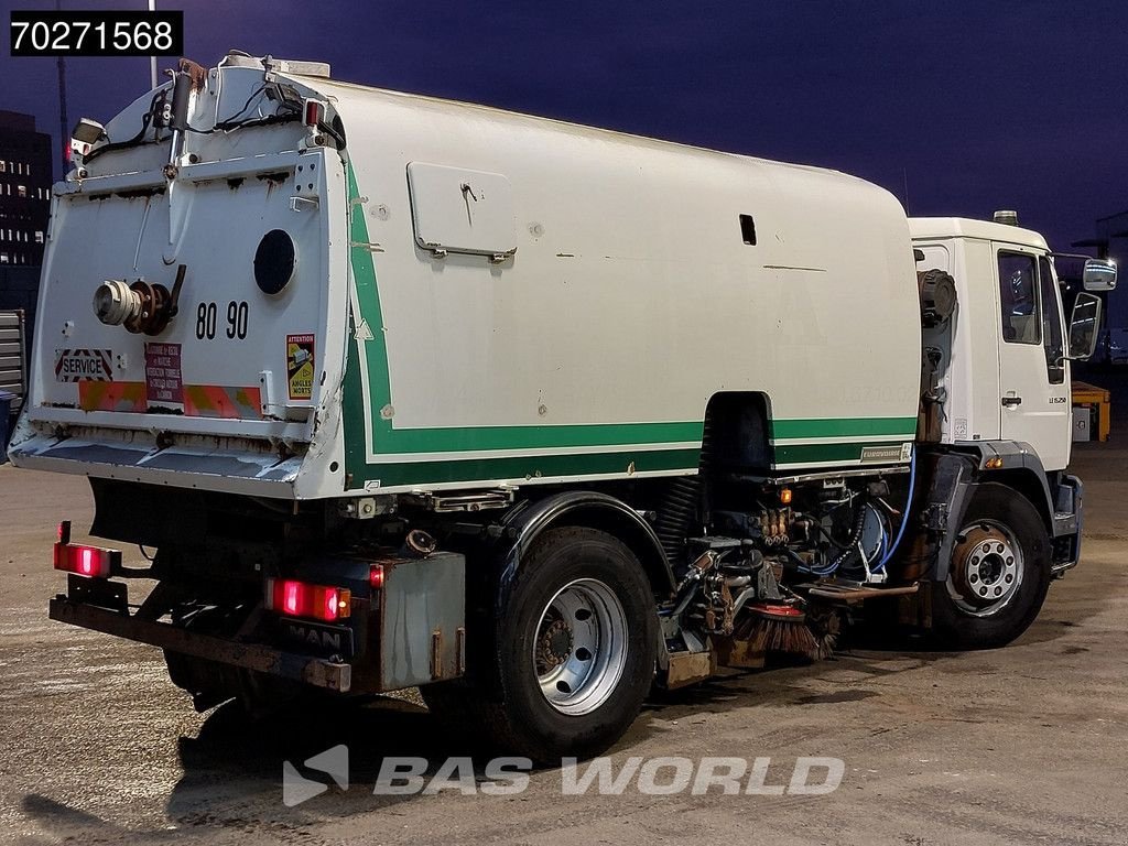 Kehrmaschine del tipo MAN LE 15.250 4X2 Eurovoirie Sweeper Manual Steelsuspension Euro 3, Gebrauchtmaschine In Veghel (Immagine 8)