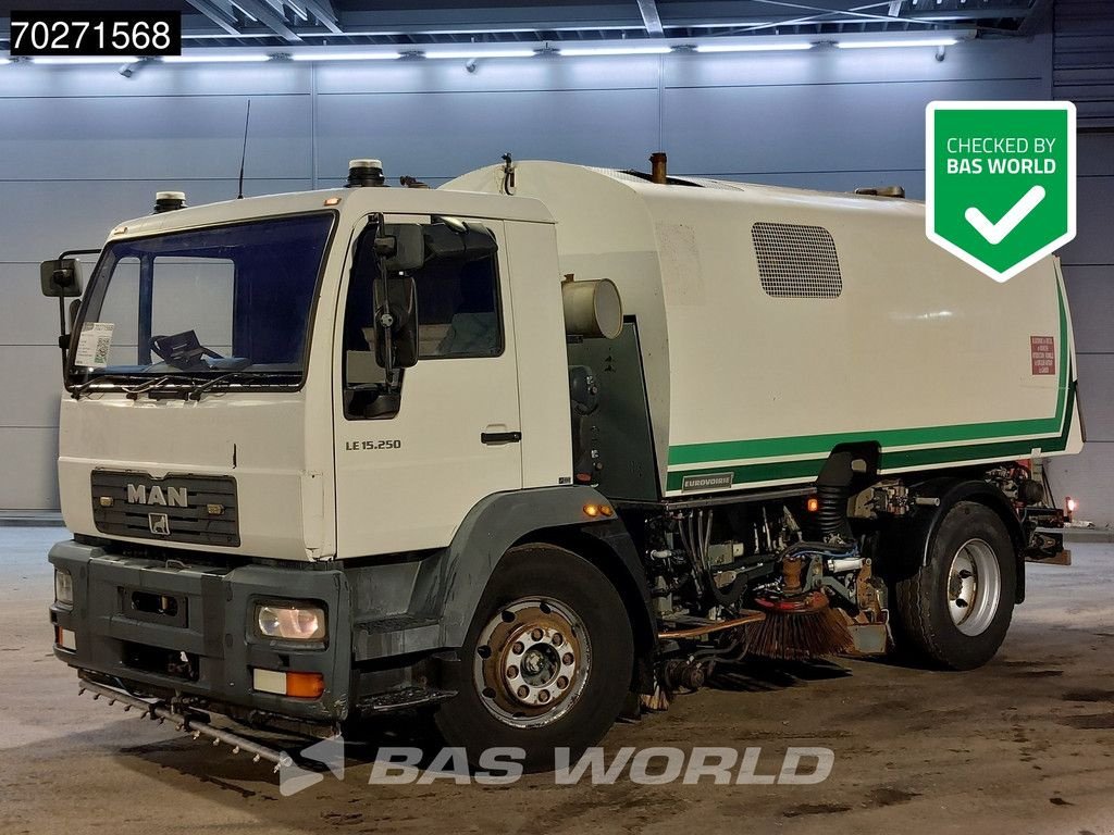 Kehrmaschine typu MAN LE 15.250 4X2 Eurovoirie Sweeper Manual Steelsuspension Euro 3, Gebrauchtmaschine v Veghel (Obrázok 3)