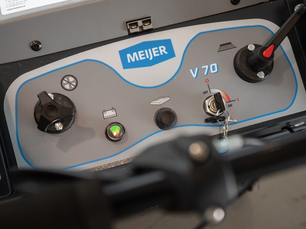 Kehrmaschine des Typs Meijer V70, Neumaschine in Barneveld (Bild 8)