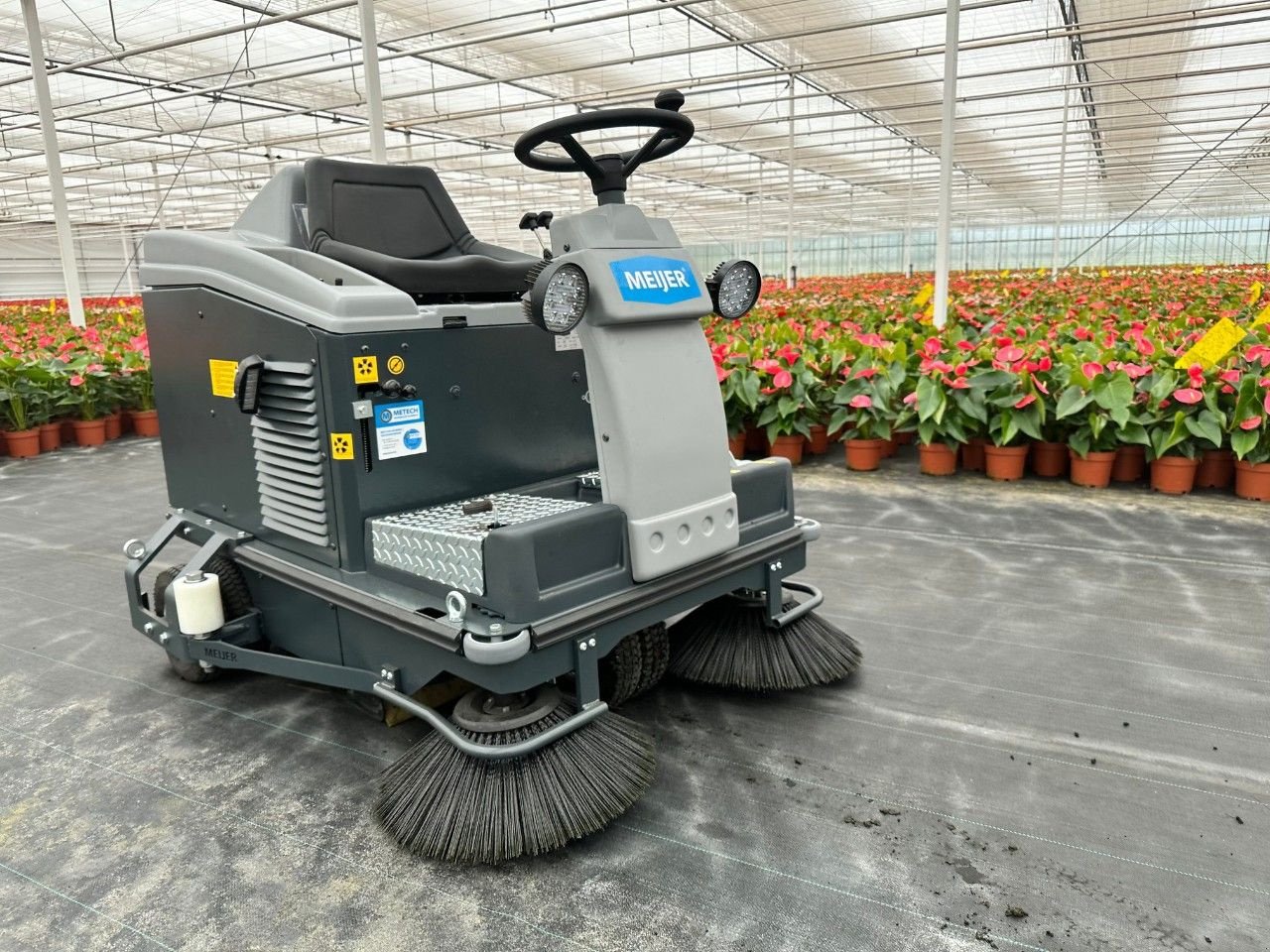 Kehrmaschine des Typs Meijer VR950+ Worteldoek, Neumaschine in Barneveld (Bild 2)