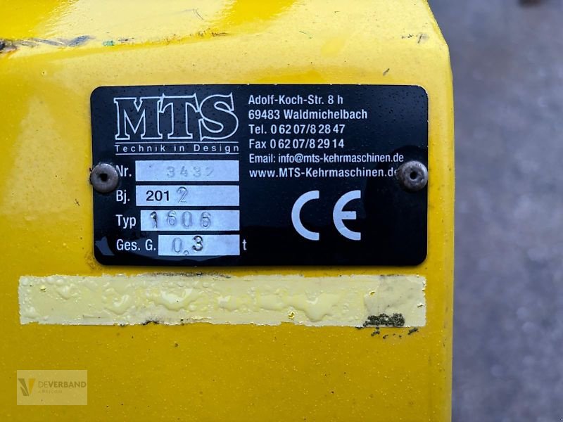 Kehrmaschine of the type MTS 1606, Gebrauchtmaschine in Colmar-Berg (Picture 6)