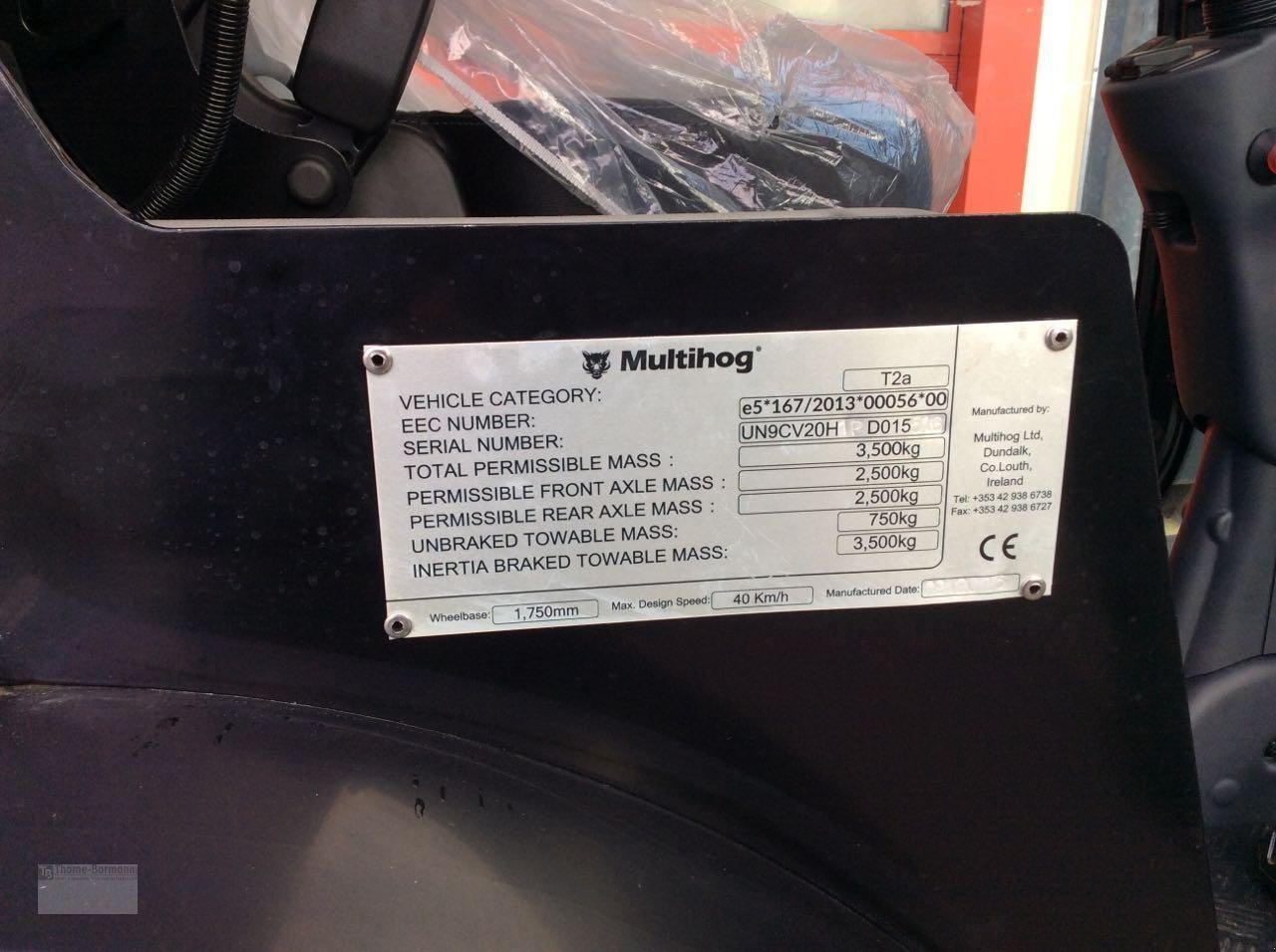 Kehrmaschine tip Multihog CV 350, Gebrauchtmaschine in Prüm (Poză 16)