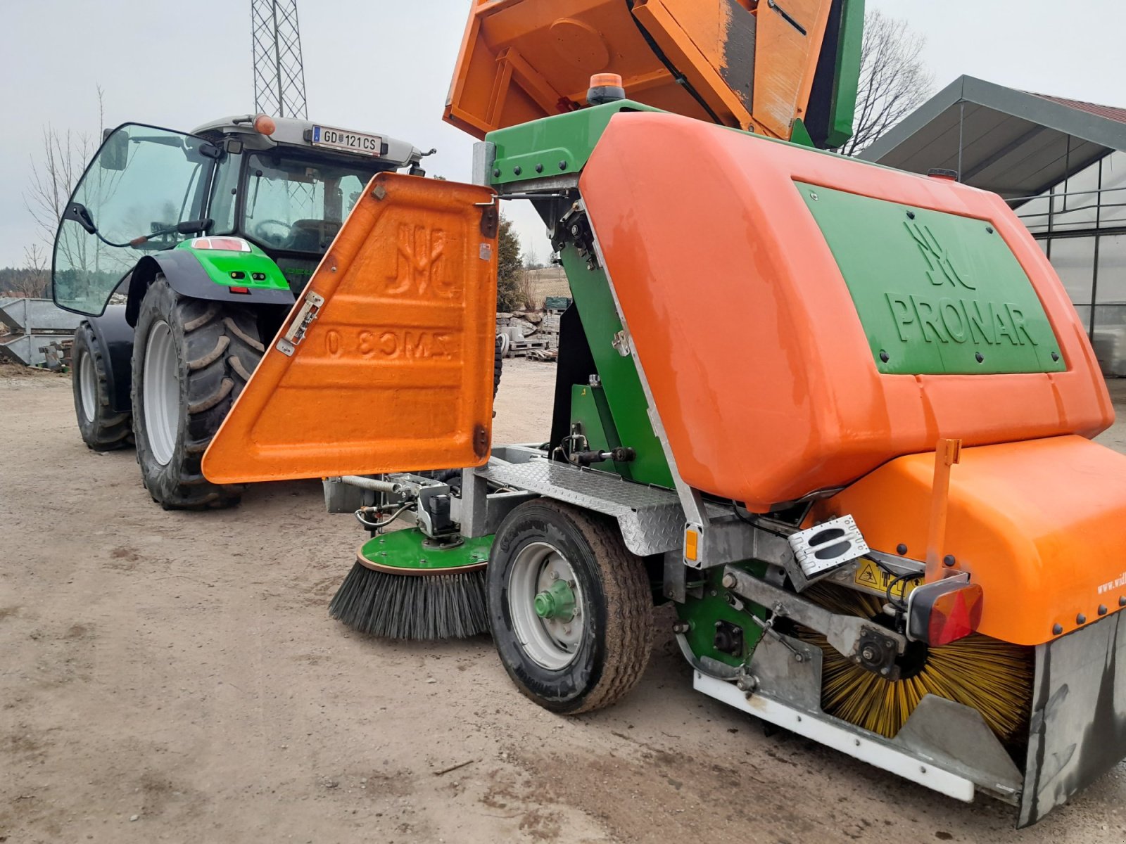 Kehrmaschine типа PRONAR ZMC 2.0, Gebrauchtmaschine в Aalfang (Фотография 7)