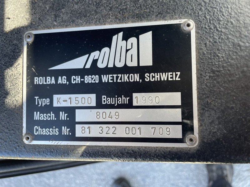 Kehrmaschine des Typs Rolba CityCat K 1500 Wischmaschine, Gebrauchtmaschine in Chur (Bild 11)