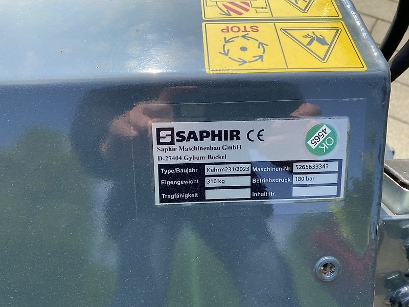 Kehrmaschine des Typs Saphir GKM 231 Kehrmaschine, Gebrauchtmaschine in Bad Rappenau (Bild 4)