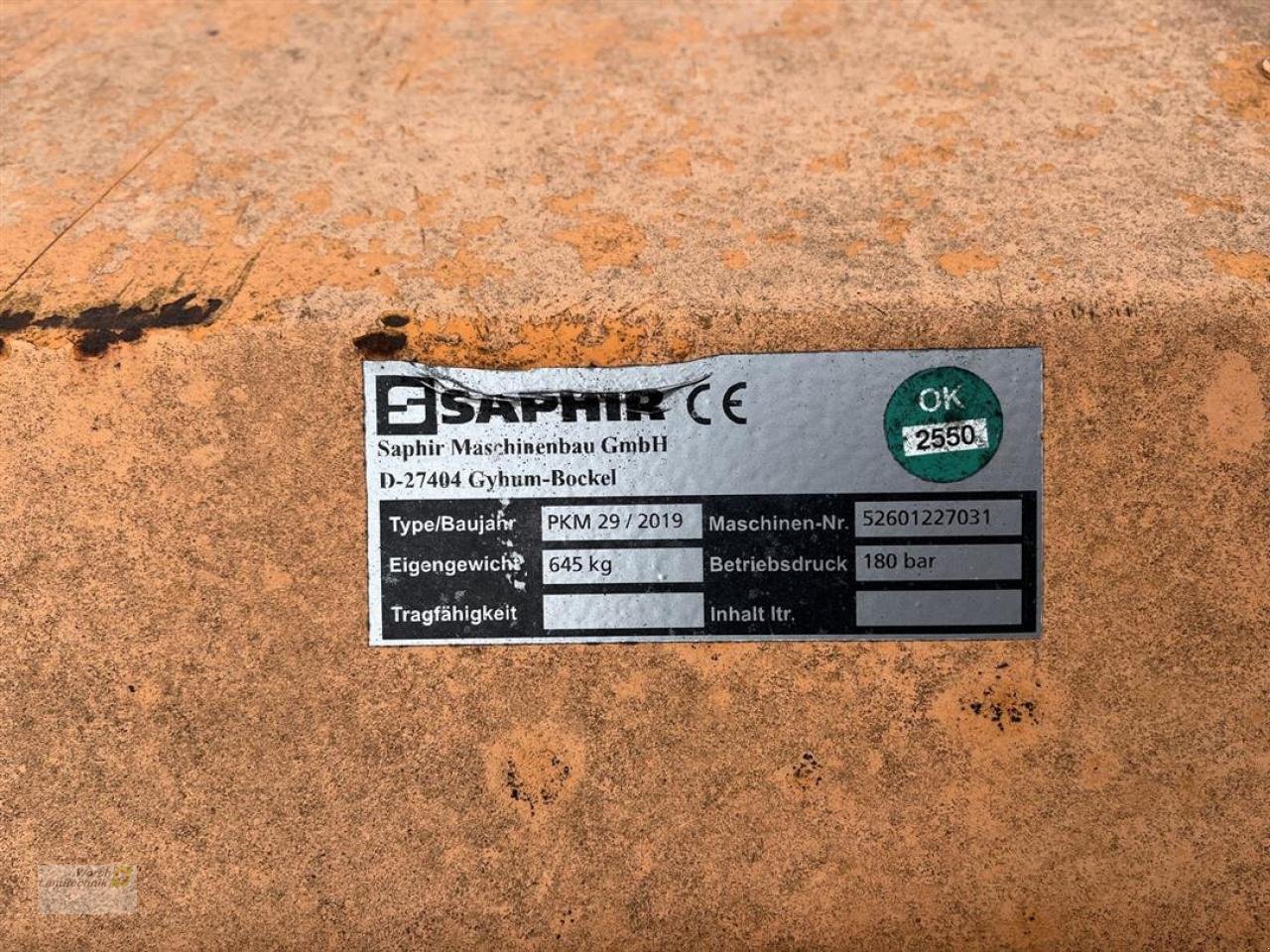 Kehrmaschine typu Saphir PKM 29, Gebrauchtmaschine v Schora (Obrázek 8)