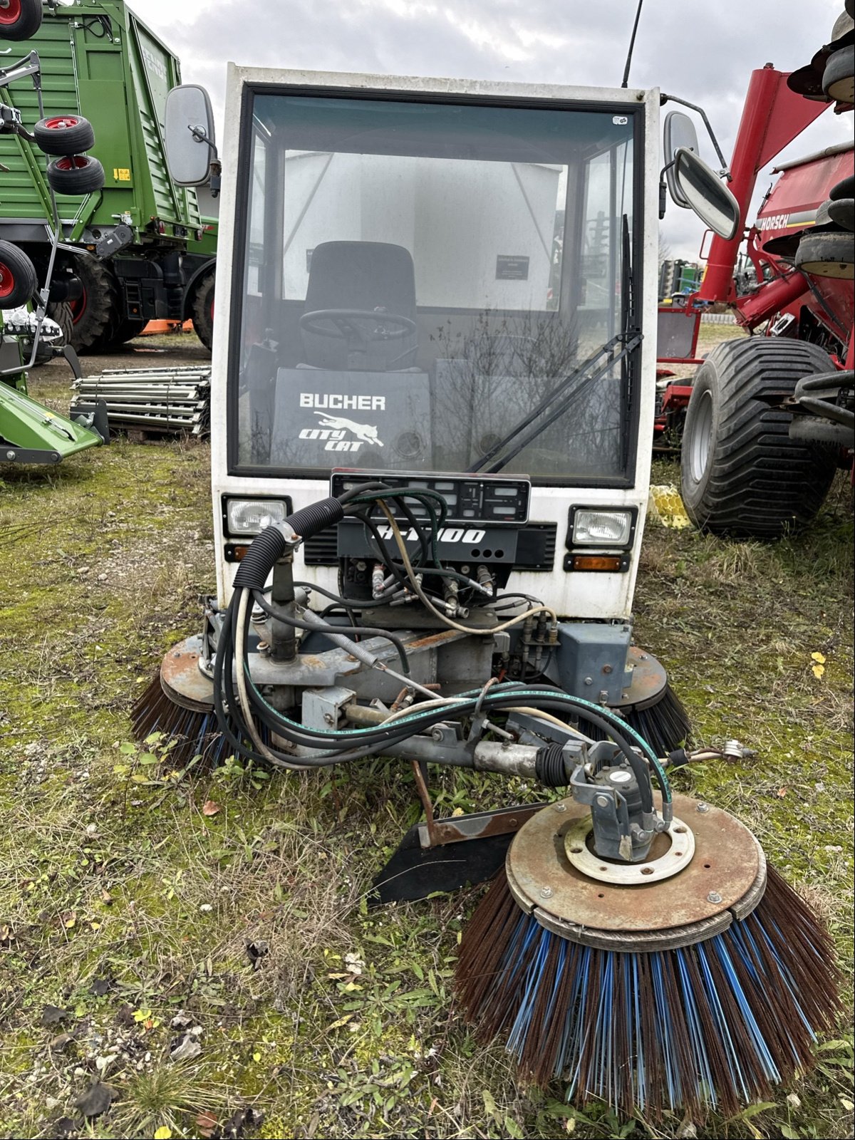 Kehrmaschine Türe ait Sonstige Bucher CityCat K1700 Kehrmasch, Gebrauchtmaschine içinde Gadebusch (resim 2)