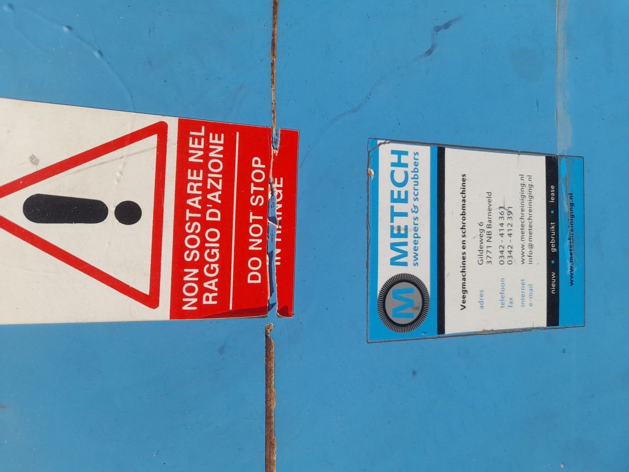 Kehrmaschine des Typs Sonstige ecologica eco48 DF eco48, Gebrauchtmaschine in Veenendaal (Bild 7)