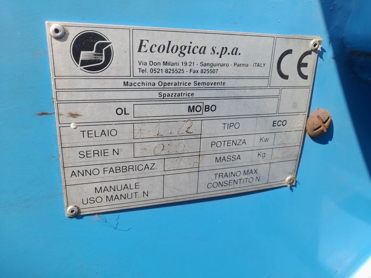 Kehrmaschine des Typs Sonstige ecologica eco48 DF eco48, Gebrauchtmaschine in Veenendaal (Bild 8)