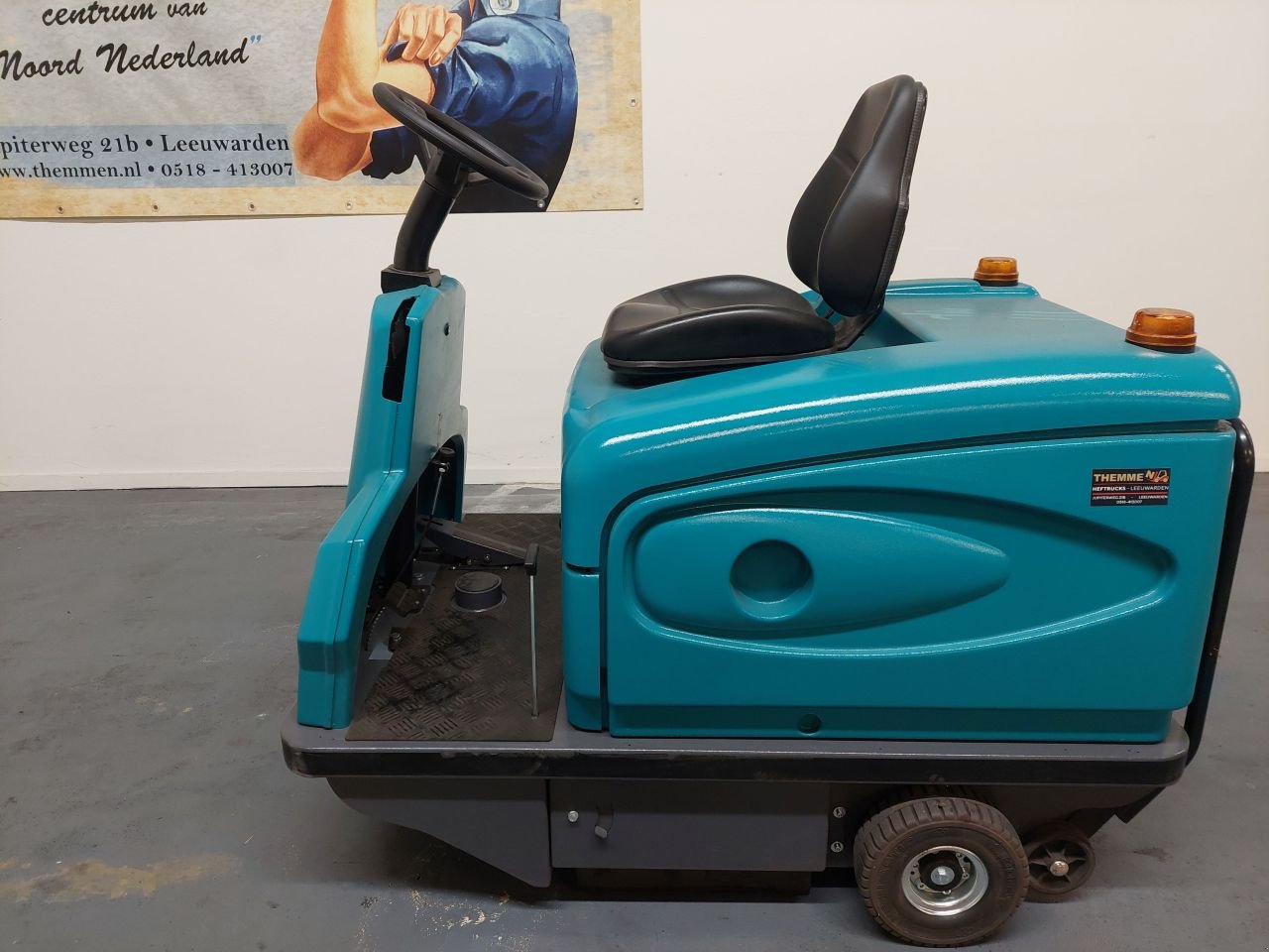 Kehrmaschine des Typs Sonstige Eureka 1201 EB, Gebrauchtmaschine in Leeuwarden (Bild 3)