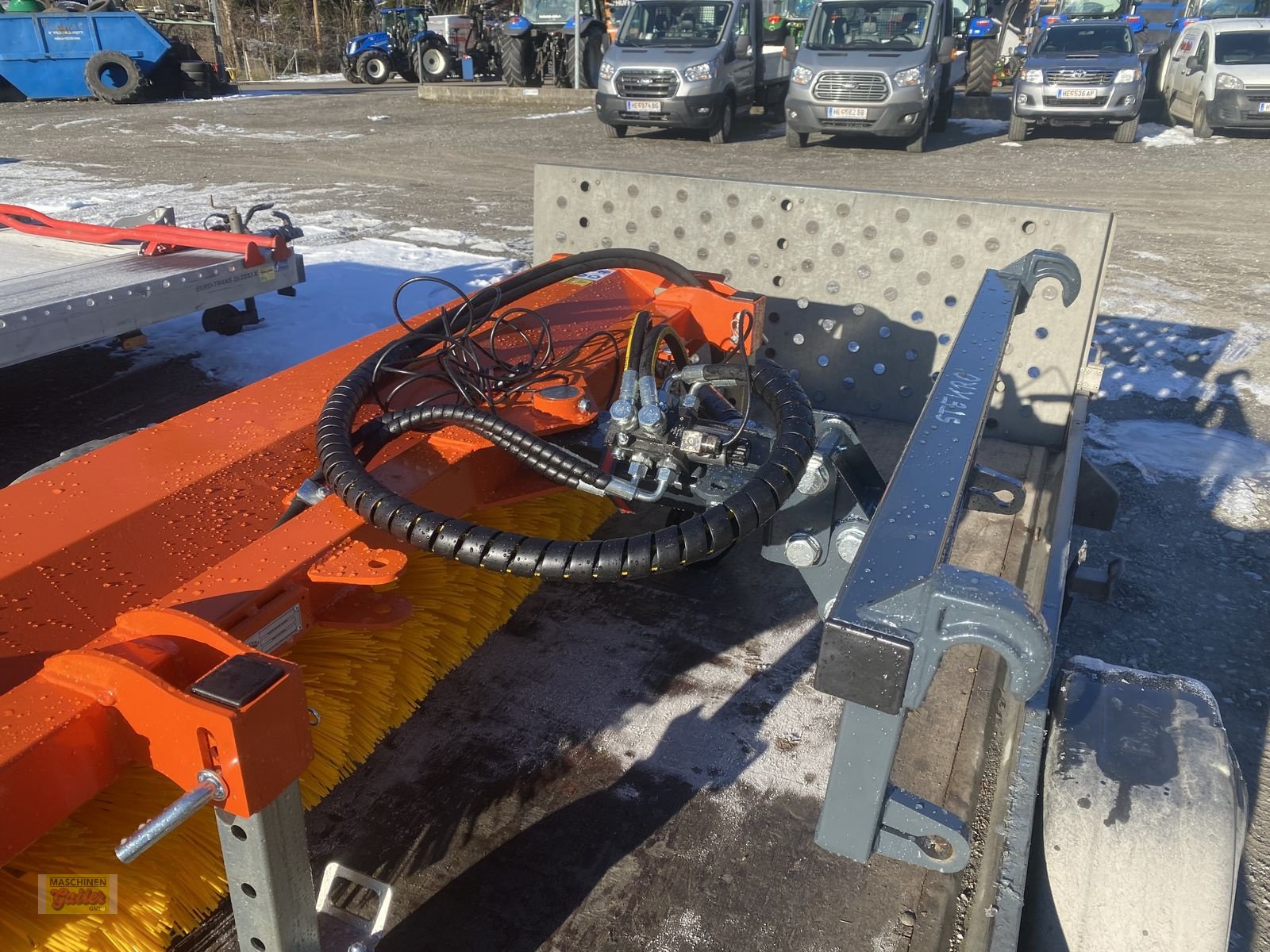 Kehrmaschine des Typs Sonstige EZE Kehrmaschine 150cm mit Euroaufnahme, Neumaschine in Kötschach (Bild 20)