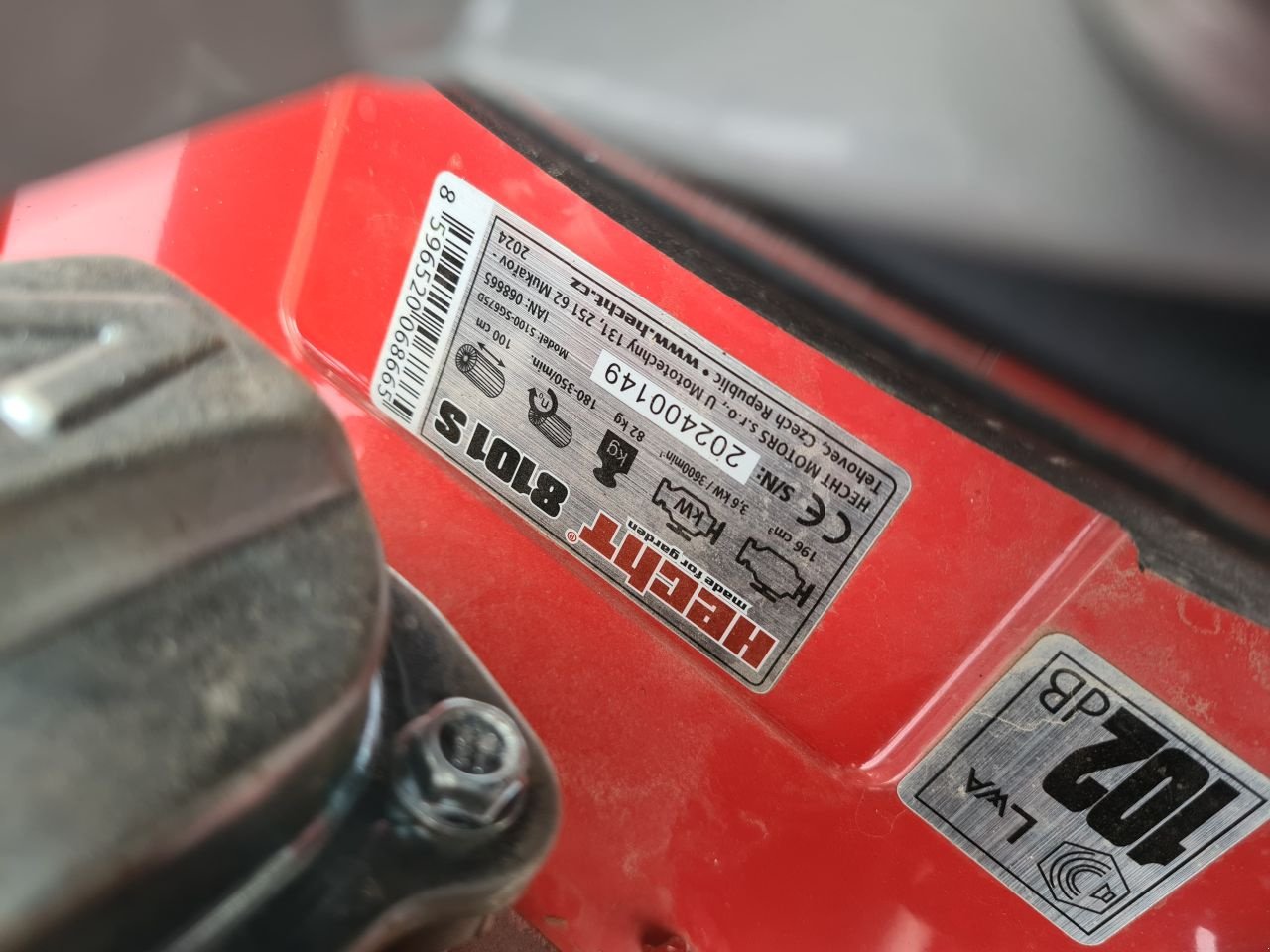 Kehrmaschine typu Sonstige Hecht 8101 S, Gebrauchtmaschine v Lierop (Obrázek 9)