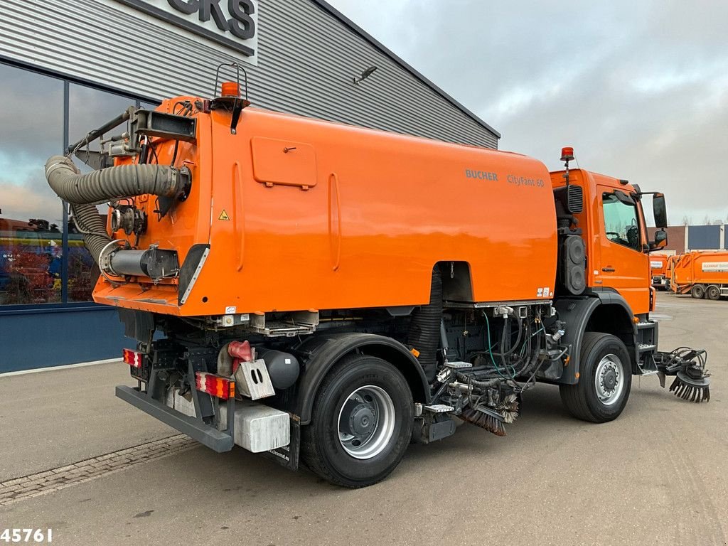 Kehrmaschine du type Sonstige Mercedes Benz Actros 1829 4x4 Bucher Cityfant 60 Rechts en Links vegend, Gebrauchtmaschine en ANDELST (Photo 8)