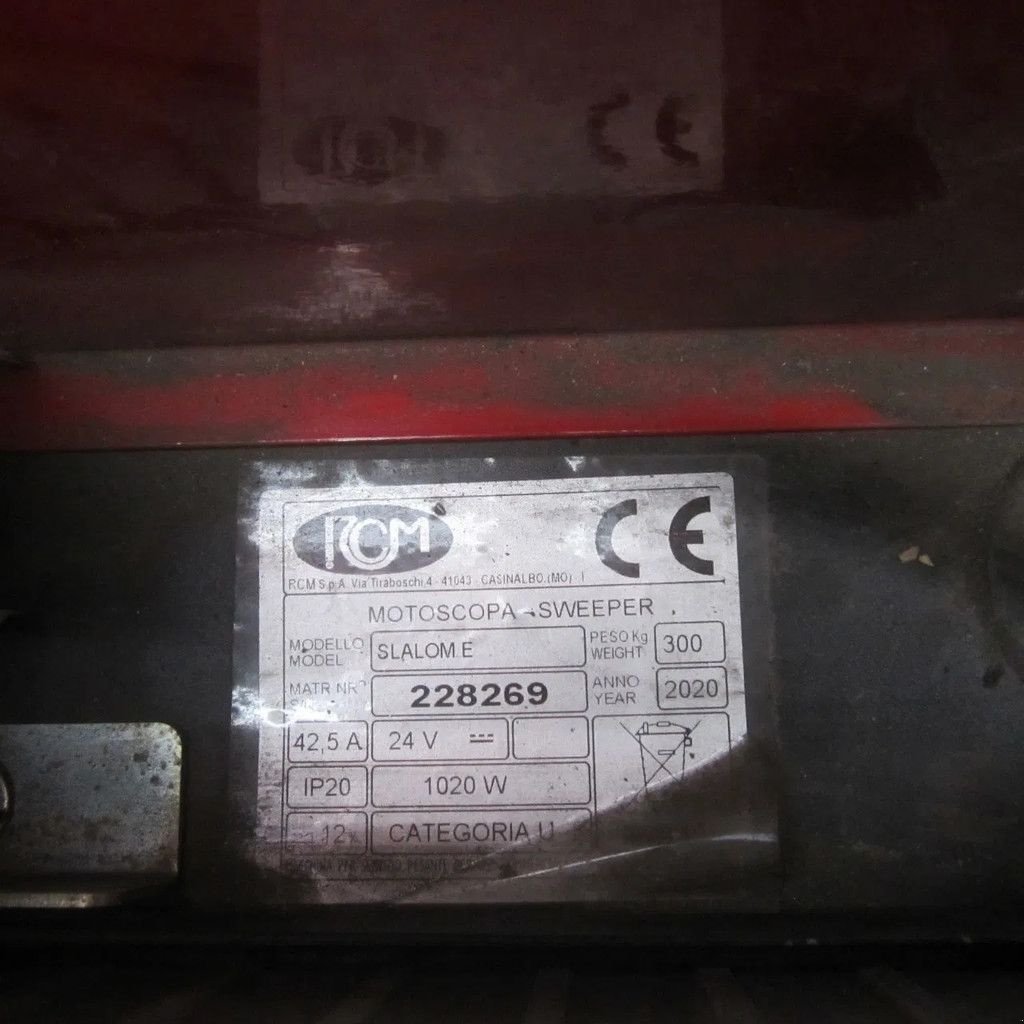 Kehrmaschine des Typs Sonstige Onbekend Opzit veegmachine RCM Slalom., Gebrauchtmaschine in Tubbergen (Bild 8)