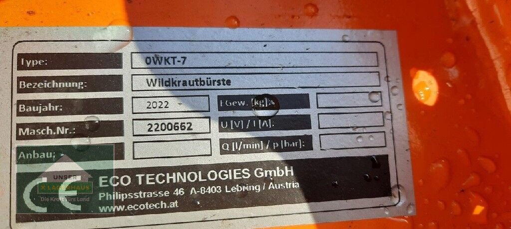 Kehrmaschine a típus Sonstige WKT 7, Neumaschine ekkor: Perg (Kép 4)