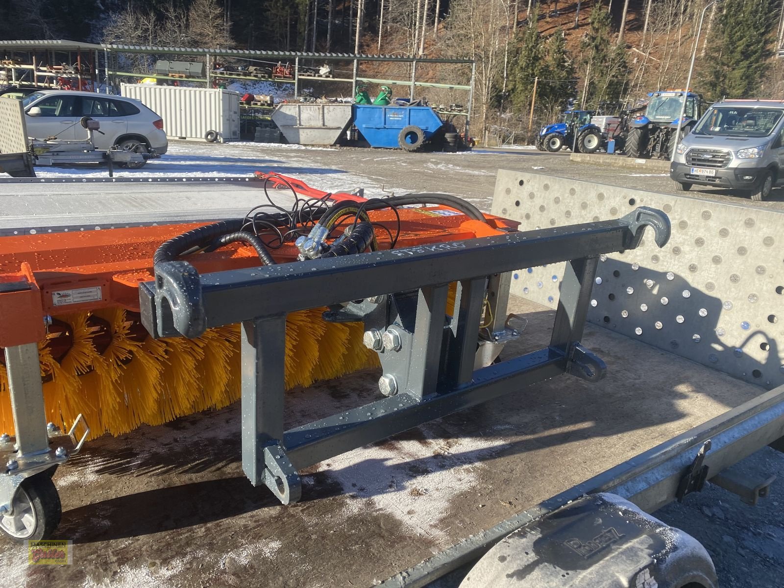 Kehrmaschine des Typs Stekro EZE Kehrmaschine 150cm mit Euroaufnahme, Neumaschine in Kötschach (Bild 19)