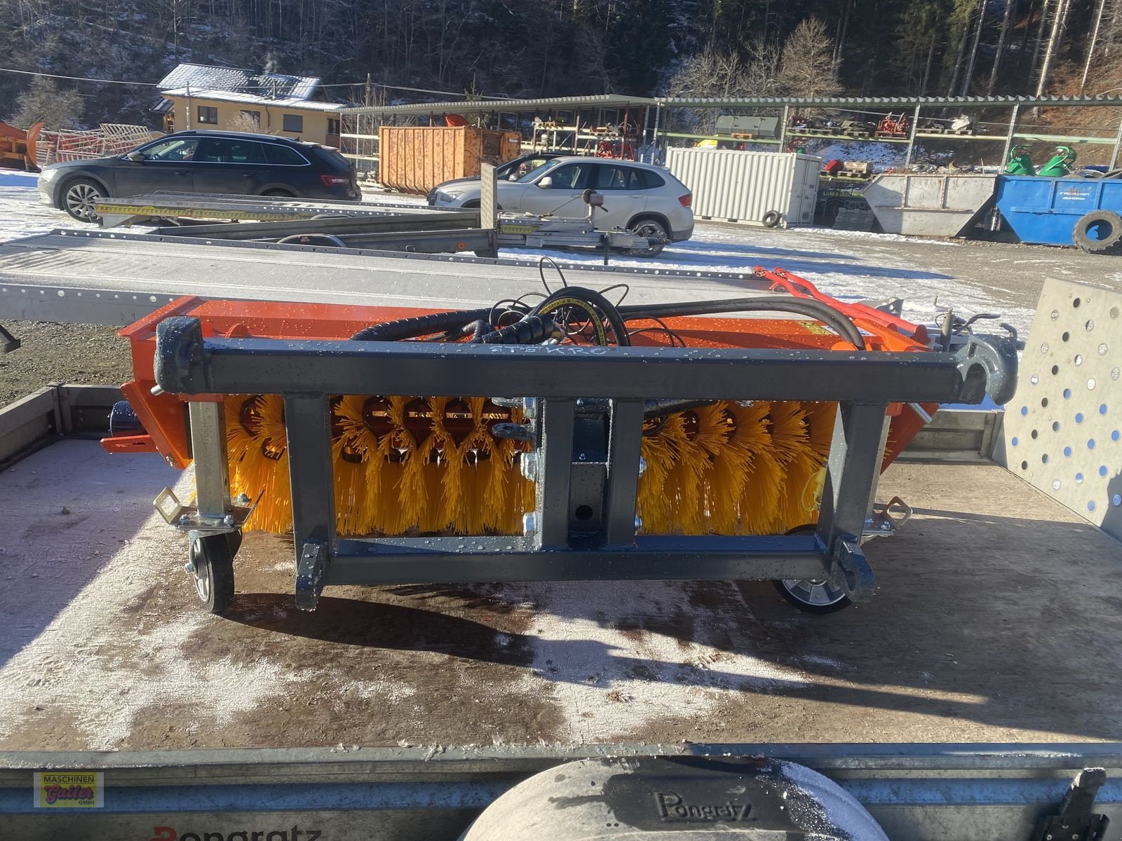 Kehrmaschine des Typs Stekro EZE Kehrmaschine 150cm mit Euroaufnahme, Neumaschine in Kötschach (Bild 18)