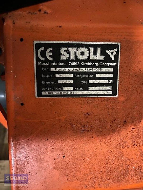 Kehrmaschine des Typs Stoll Tuchel Kehrmaschine P1 165 HD560, Gebrauchtmaschine in Zweibrücken (Bild 6)