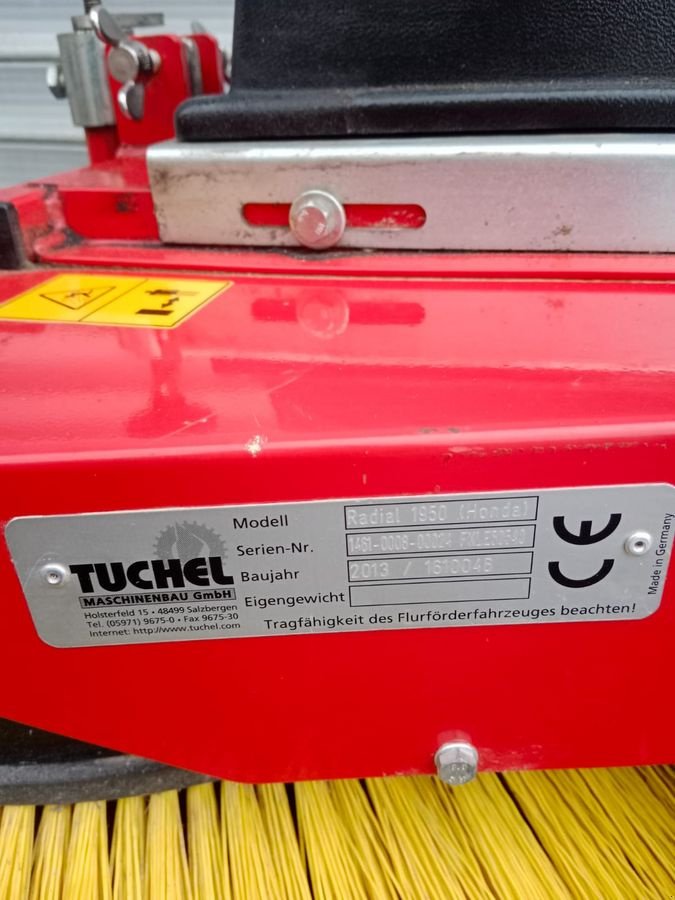 Kehrmaschine typu Tuchel Akku Radialkehrbesen 850, Gebrauchtmaschine v Grünbach (Obrázek 8)