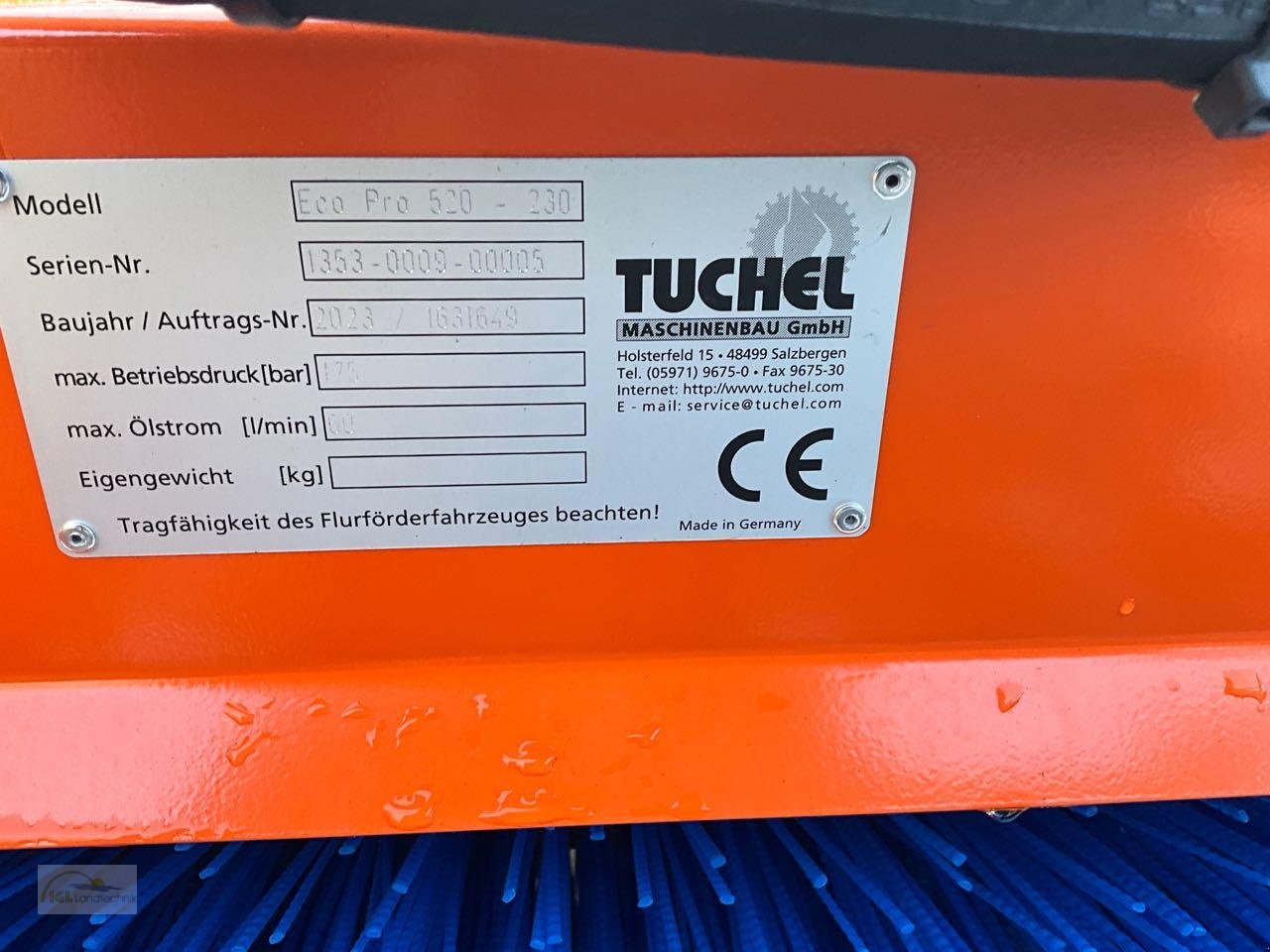Kehrmaschine tip Tuchel Eco 230 Pro, Neumaschine in Pfreimd (Poză 5)