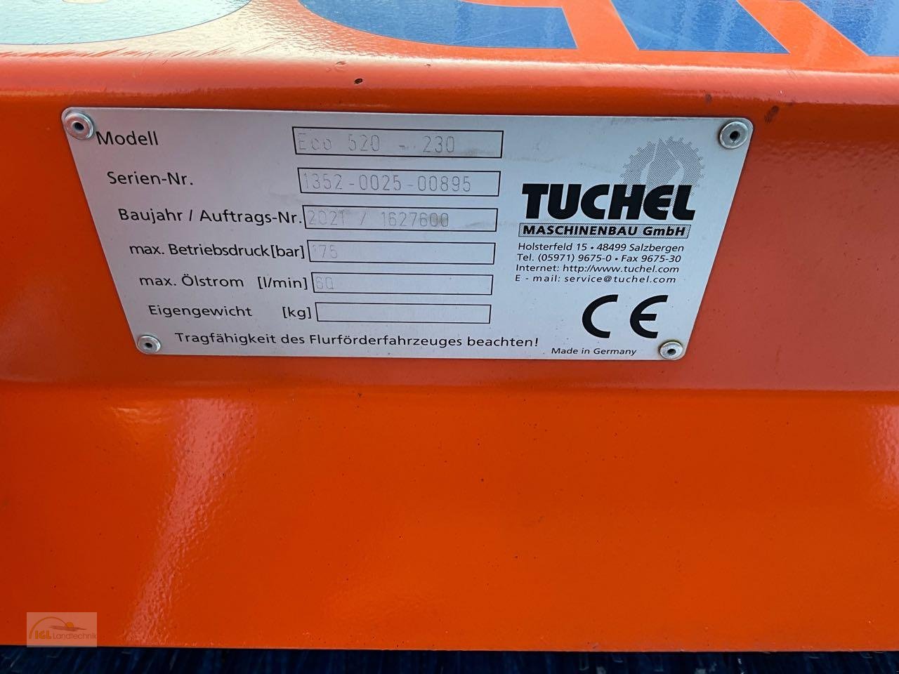 Kehrmaschine tip Tuchel Eco 230, Gebrauchtmaschine in Pfreimd (Poză 5)