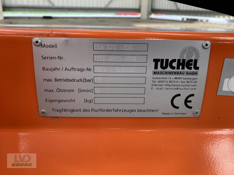 Kehrmaschine typu Tuchel Eco 230, Gebrauchtmaschine v Spelle (Obrázek 6)