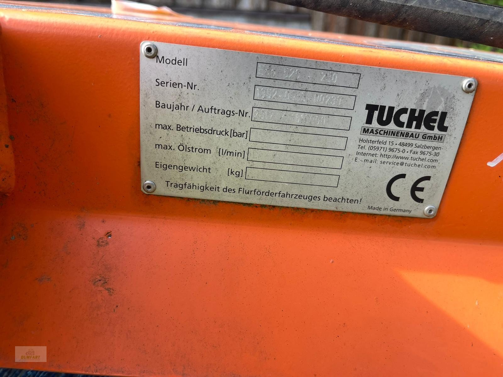 Kehrmaschine des Typs Tuchel Eco 520-230, Gebrauchtmaschine in Bad Leonfelden (Bild 3)