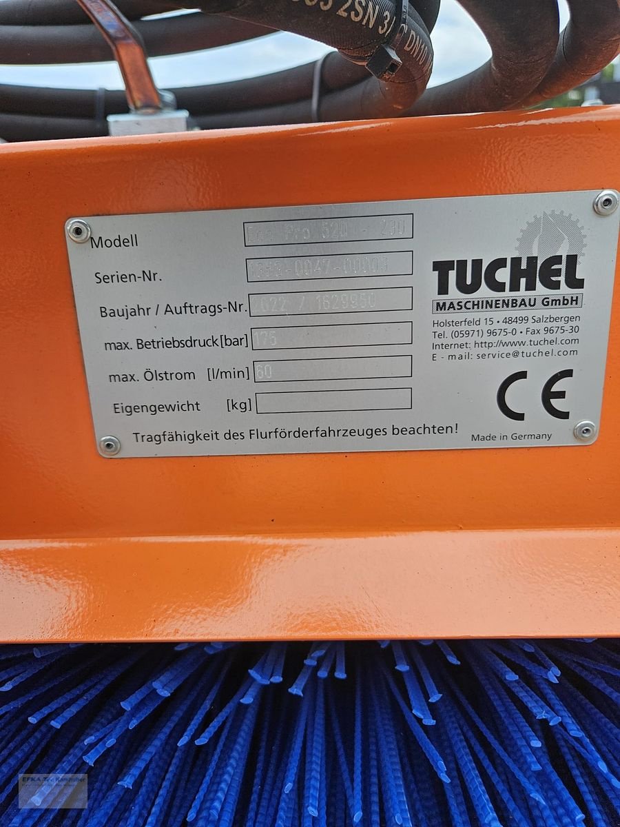 Kehrmaschine des Typs Tuchel ECO PRO 230, Gebrauchtmaschine in Erlbach (Bild 6)