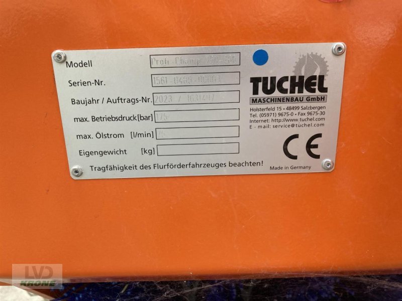 Kehrmaschine des Typs Tuchel Profi-Champ 280, Gebrauchtmaschine in Spelle (Bild 3)