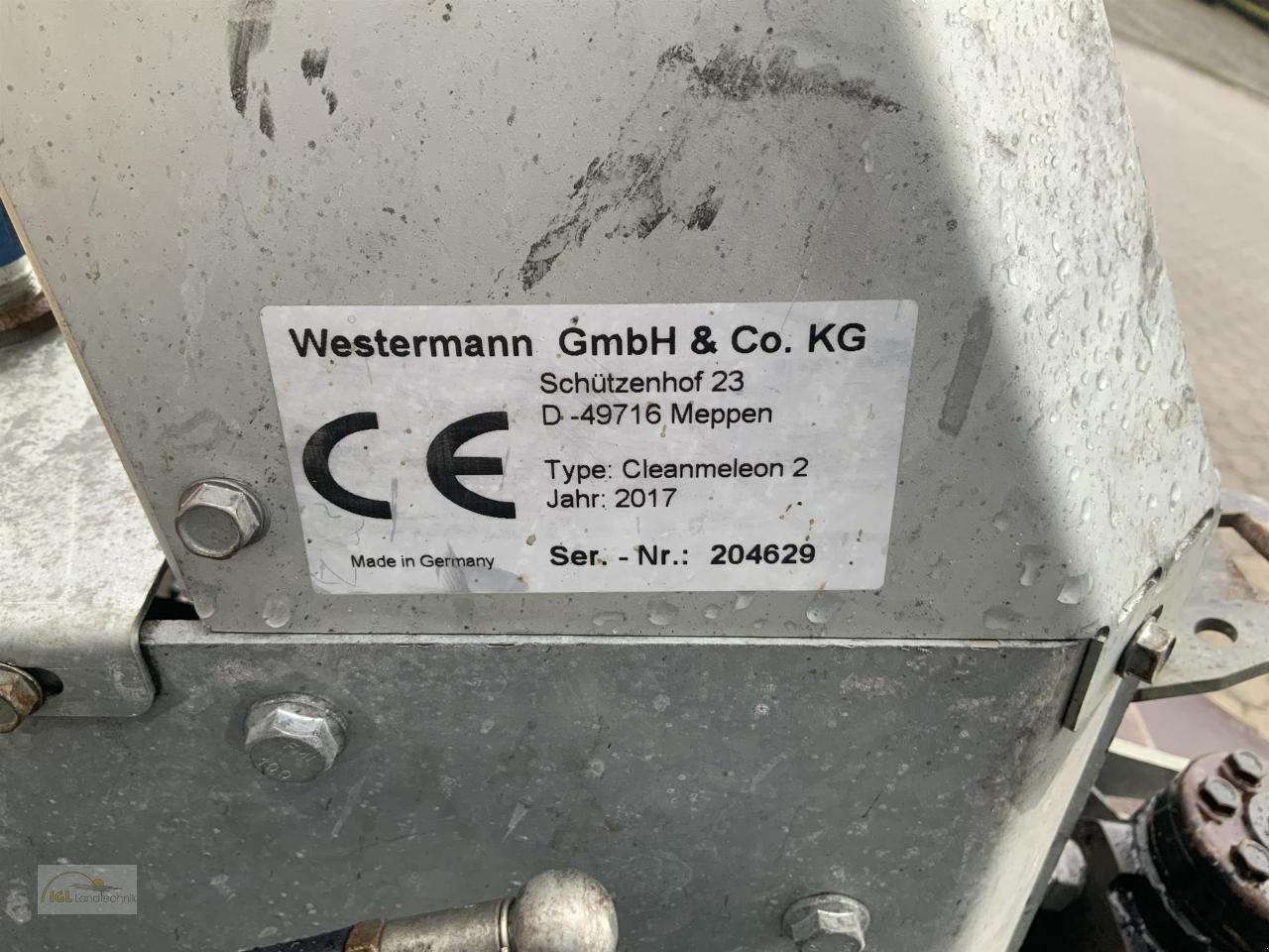 Kehrmaschine типа Westermann Cleanmeleon II, Gebrauchtmaschine в Pfreimd (Фотография 5)