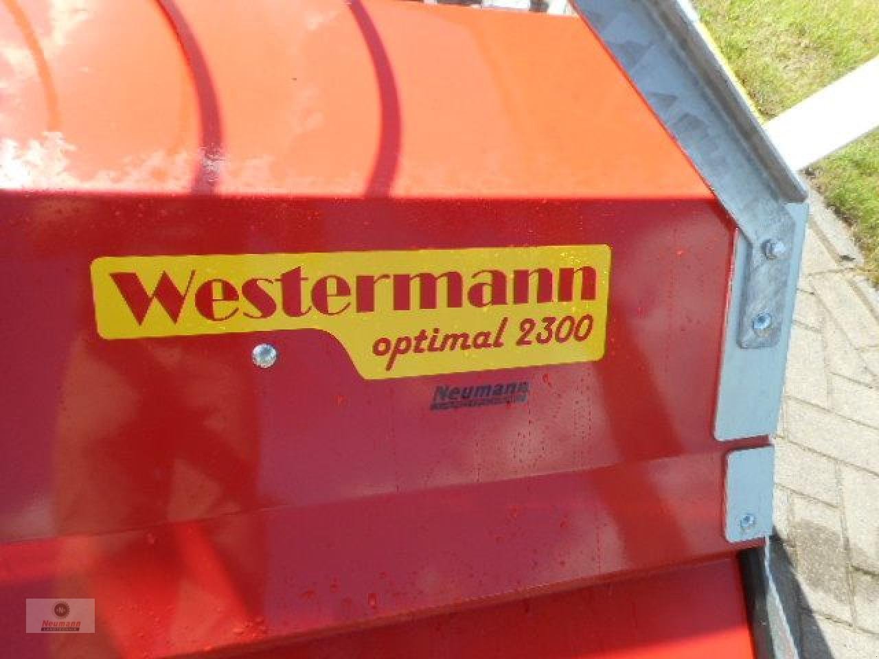 Kehrmaschine des Typs Westermann Optimal 2300, Neumaschine in Barßel Harkebrügge (Bild 7)