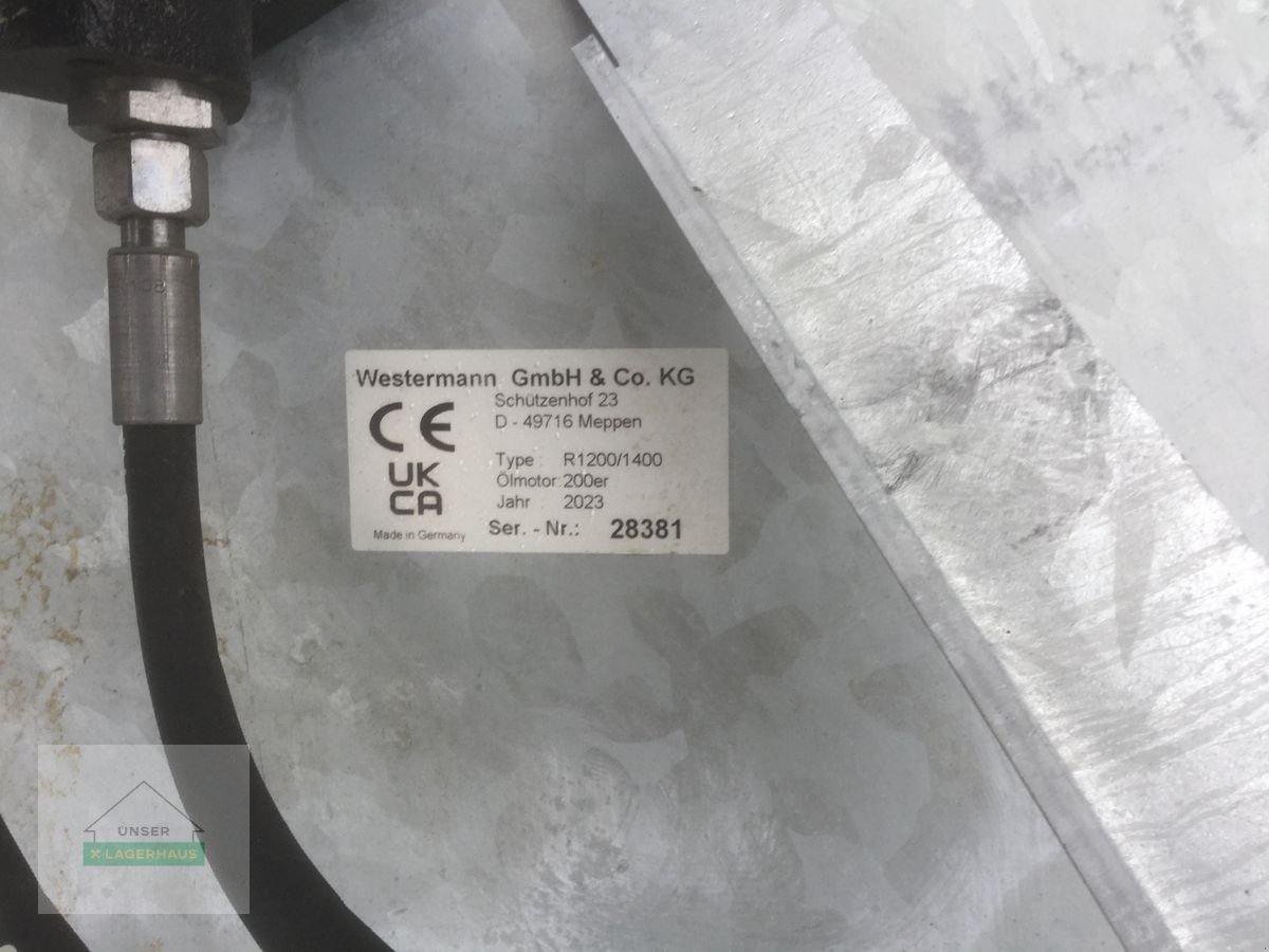 Kehrmaschine of the type Westermann Westermann Radialbesen R 1200, Neumaschine in Engerwitzdorf (Picture 2)