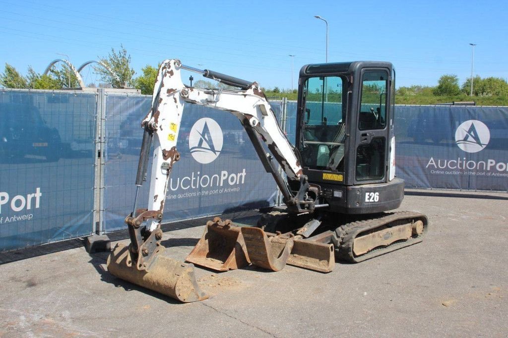 Kettenbagger a típus Bobcat E26, Gebrauchtmaschine ekkor: Antwerpen (Kép 9)