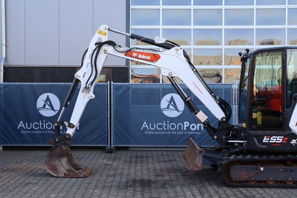 Kettenbagger Türe ait Bobcat E55z, Gebrauchtmaschine içinde Antwerpen (resim 11)