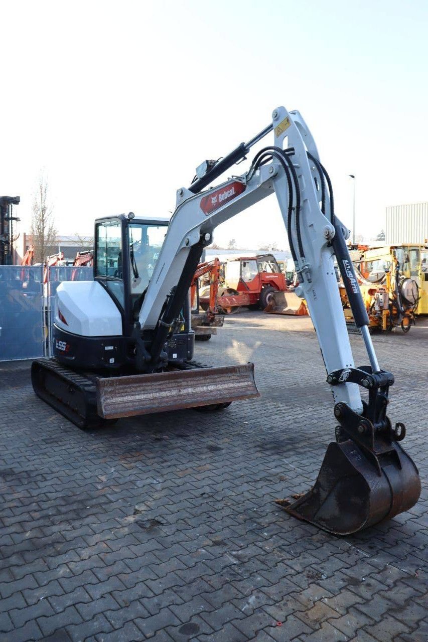 Kettenbagger Türe ait Bobcat E55z, Gebrauchtmaschine içinde Antwerpen (resim 8)