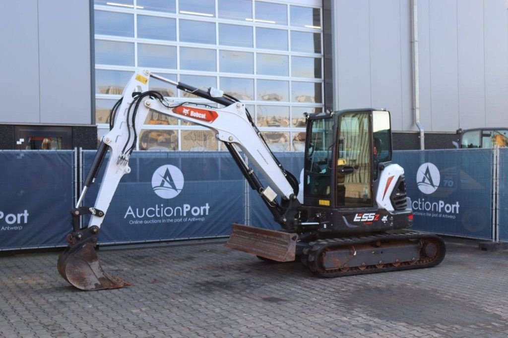 Kettenbagger Türe ait Bobcat E55z, Gebrauchtmaschine içinde Antwerpen (resim 10)