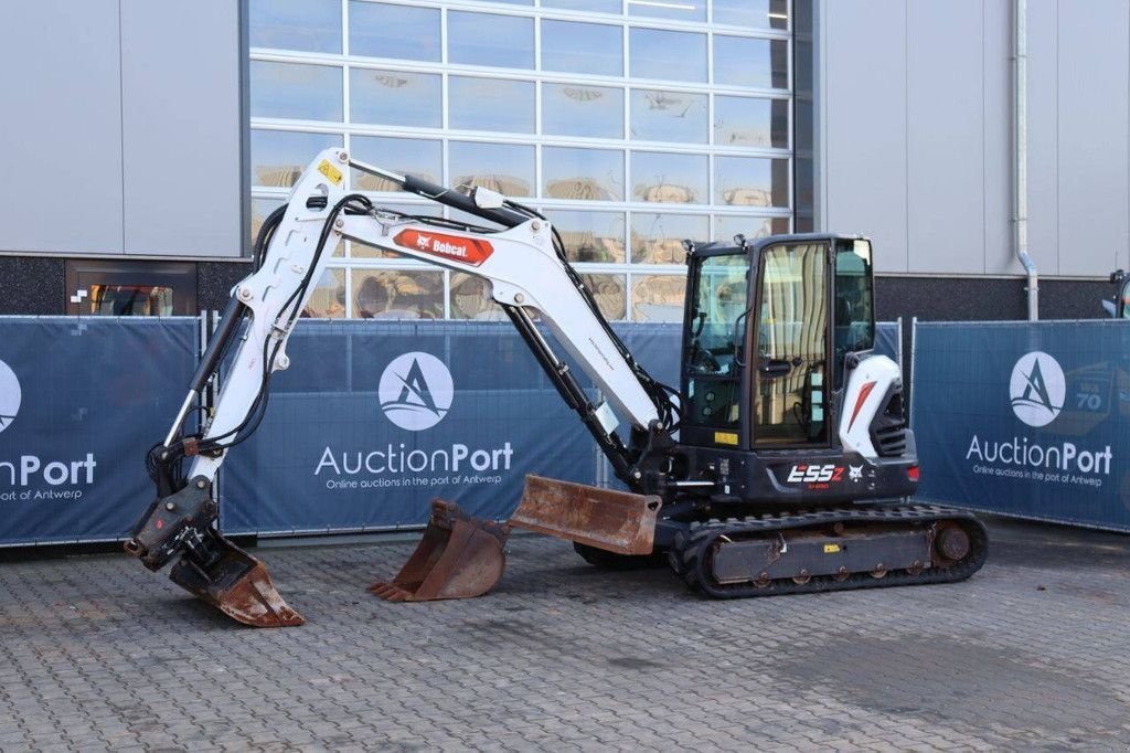 Kettenbagger типа Bobcat E55z, Gebrauchtmaschine в Antwerpen (Фотография 10)