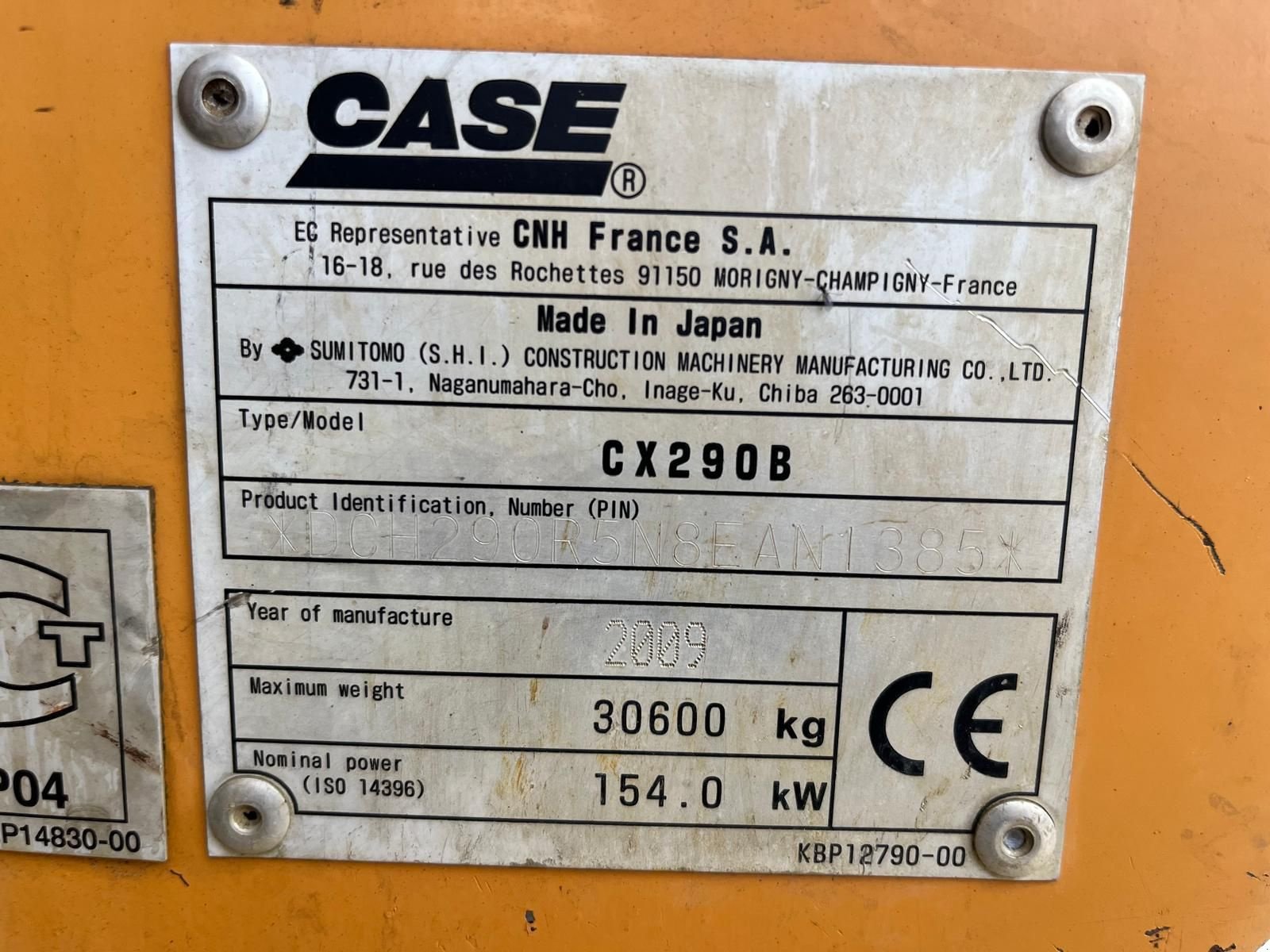 Kettenbagger of the type Case IH CX290B, Gebrauchtmaschine in Gabersdorf (Picture 3)