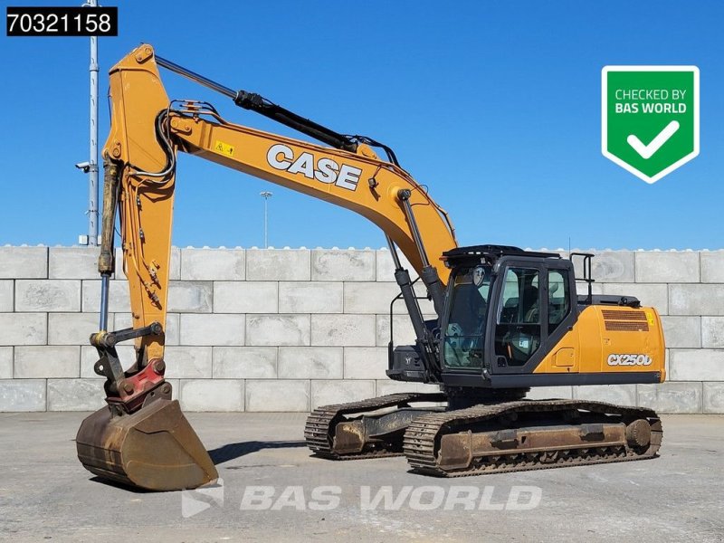 Kettenbagger Türe ait Case CX250 D 3M Width - German Machine, Gebrauchtmaschine içinde Veghel (resim 1)