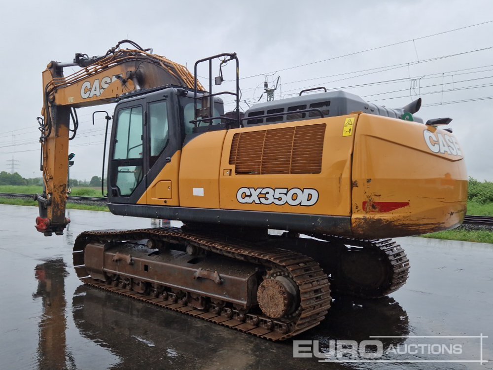 Kettenbagger del tipo Case CX350D, Gebrauchtmaschine In Dormagen (Immagine 4)