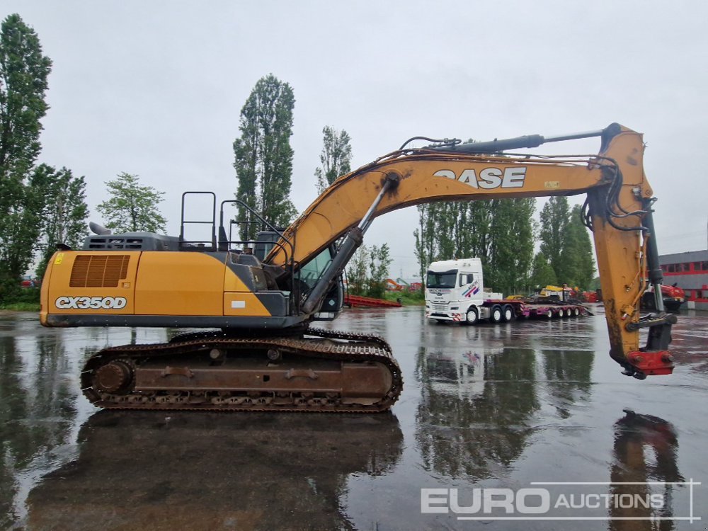 Kettenbagger del tipo Case CX350D, Gebrauchtmaschine In Dormagen (Immagine 5)