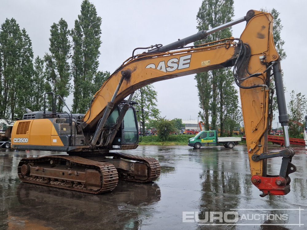 Kettenbagger del tipo Case CX350D, Gebrauchtmaschine In Dormagen (Immagine 6)