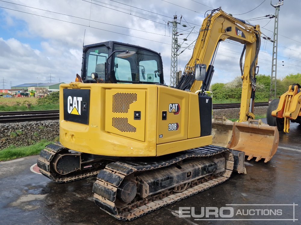 Kettenbagger a típus CAT 308CR, Gebrauchtmaschine ekkor: Dormagen (Kép 3)