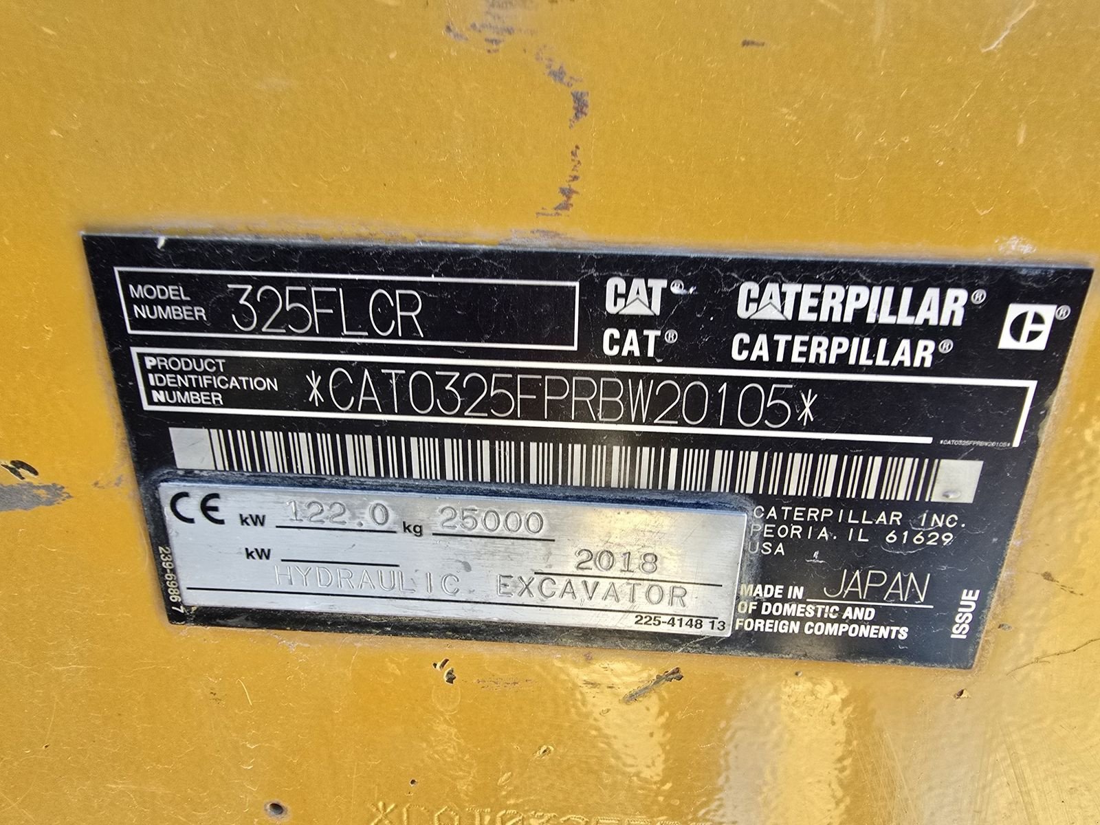 Kettenbagger типа CAT 325FLCR, Gebrauchtmaschine в Gabersdorf (Фотография 9)