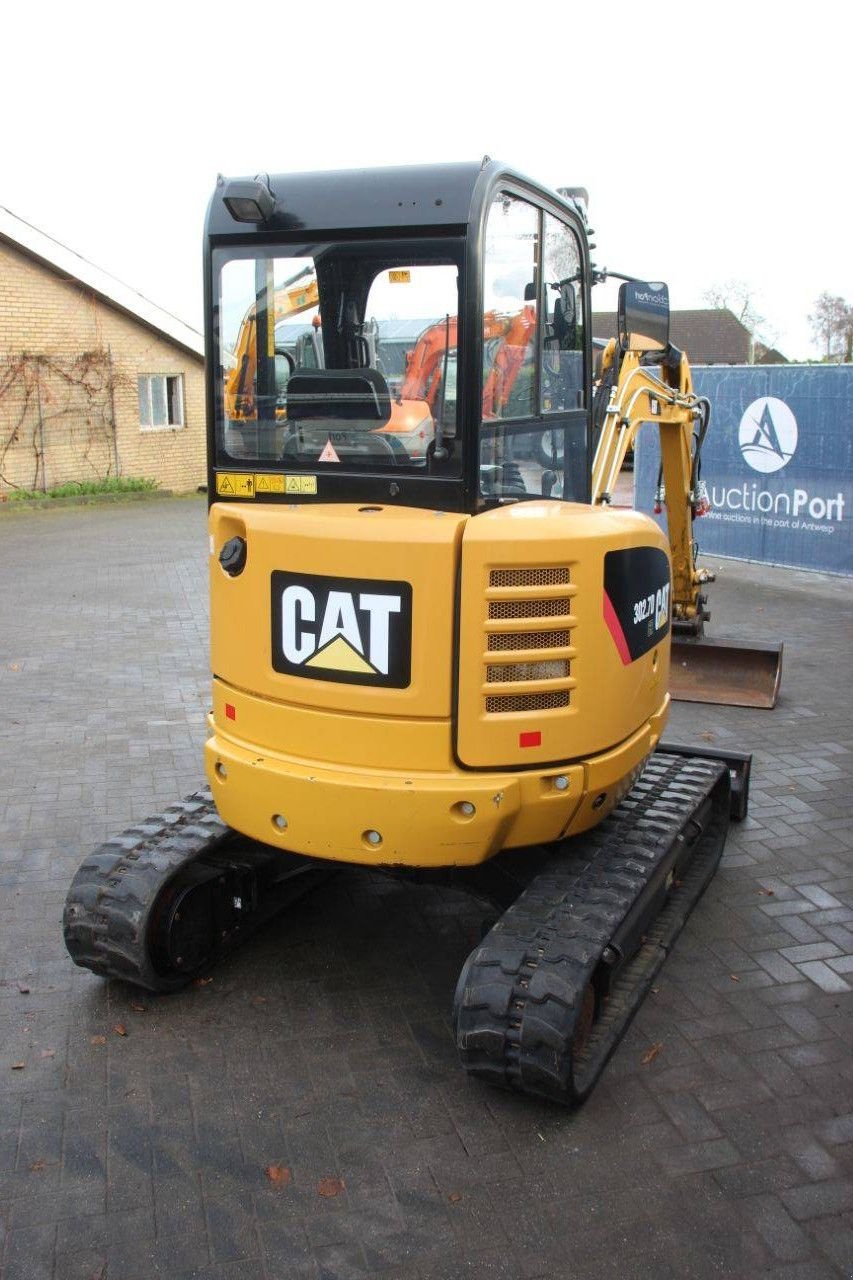 Kettenbagger Türe ait Caterpillar 302.7D CR, Gebrauchtmaschine içinde Antwerpen (resim 5)